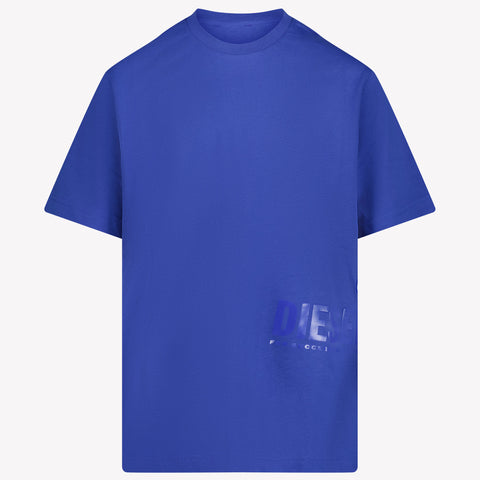 Diesel Kids Boys in T-Shirt Cobalt Blue