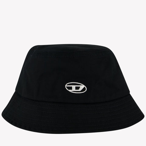 Diesel Kids Unisex Hat in Black