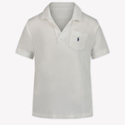 Ralph Lauren Kids Boys Polo in White