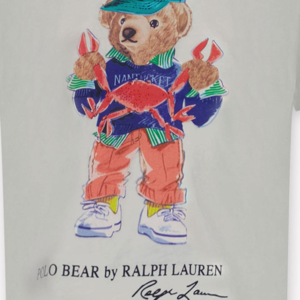 Ralph Lauren Kids Boys in T-Shirt White