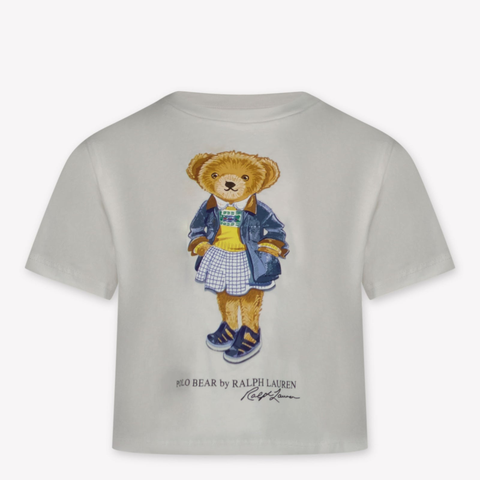 Ralph Lauren Kids Girls in T-Shirt White