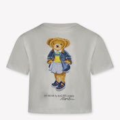 Ralph Lauren Kids Girls in T-Shirt White