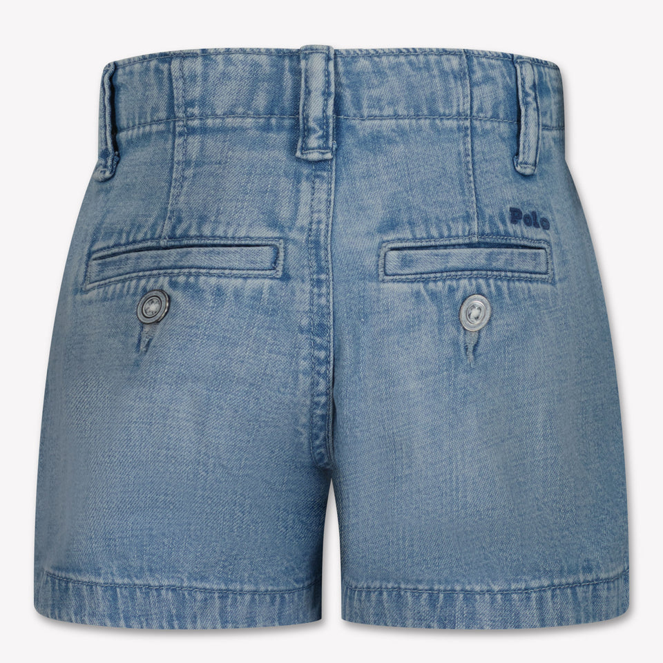 Ralph Lauren Kinder Meisjes Shorts In Blauw