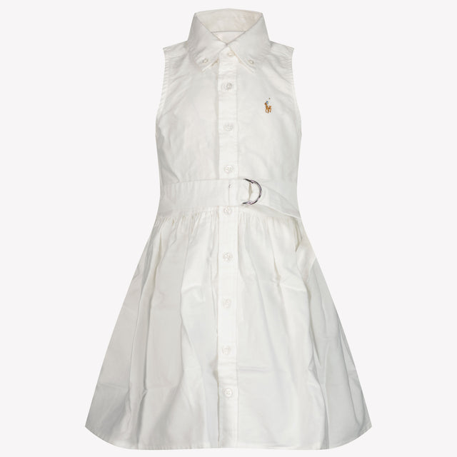 Ralph Lauren Kids Girls Dress White