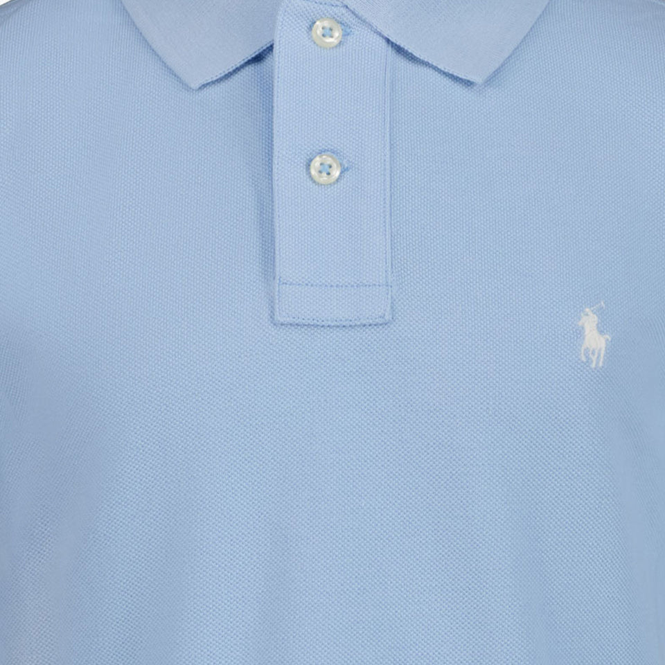 Ralph Lauren Baby Jongens Polo In Licht Blauw