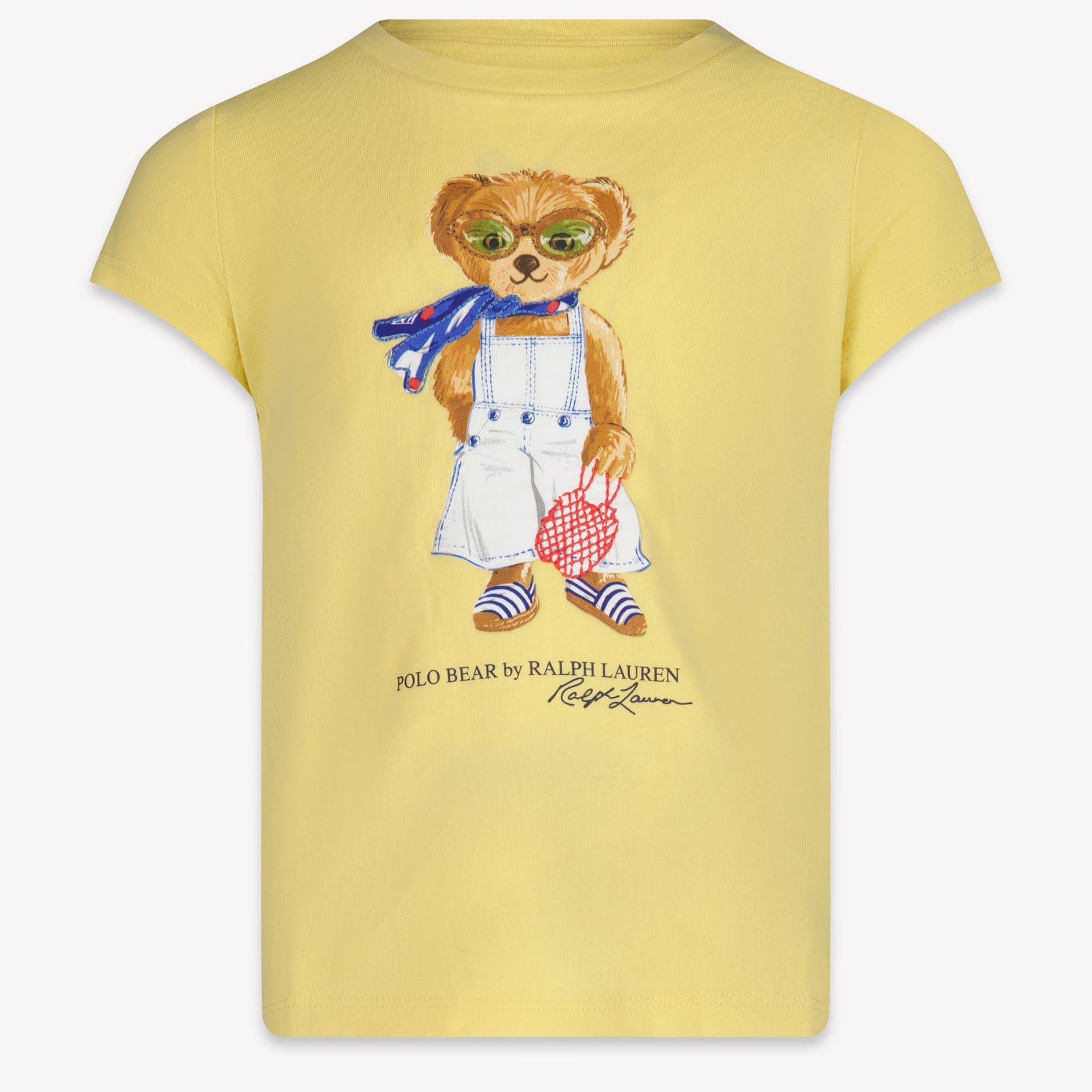 Ralph Lauren Kids Girls in T-Shirt Yellow