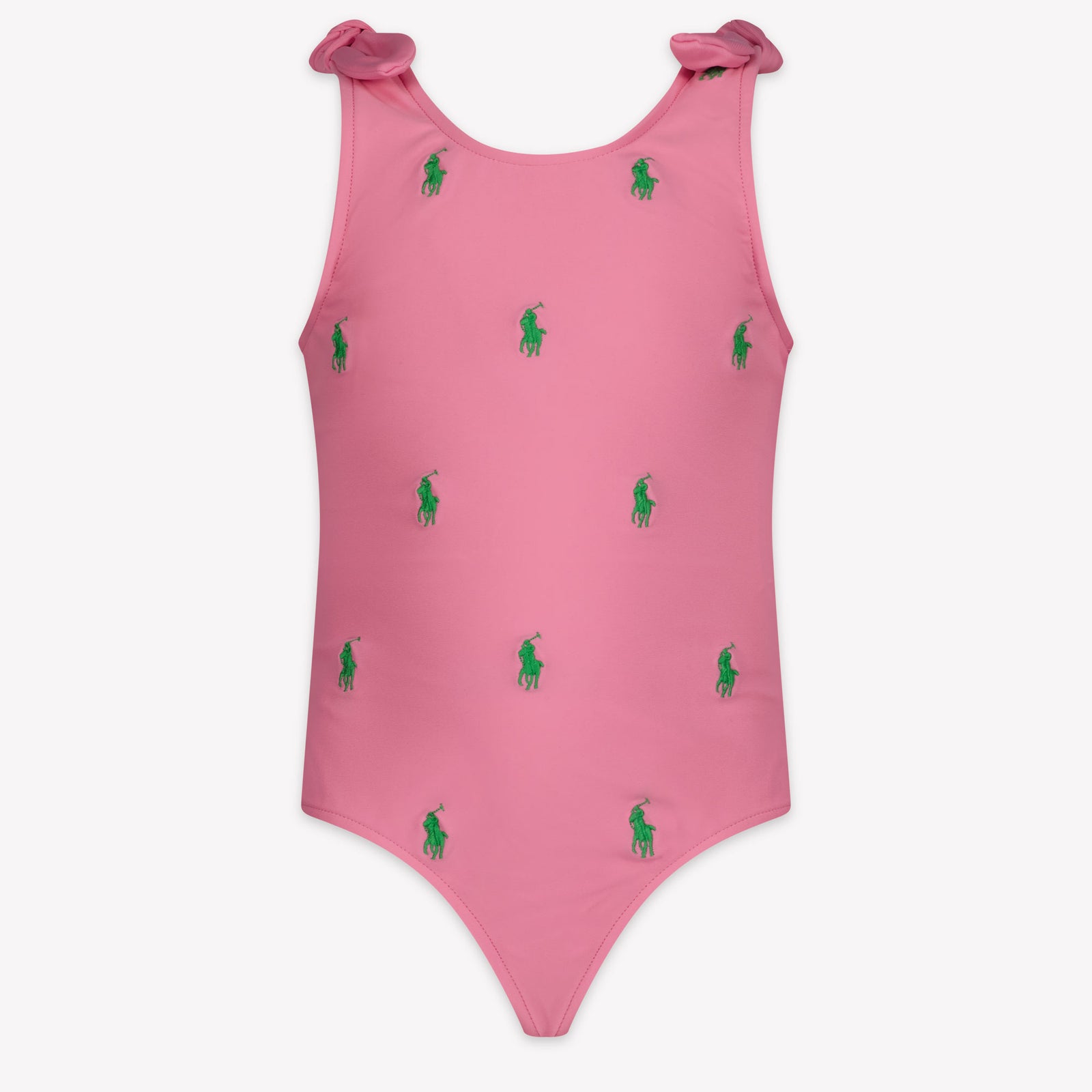 Ralph Lauren Kids Girls Swimwear In Dark Pink