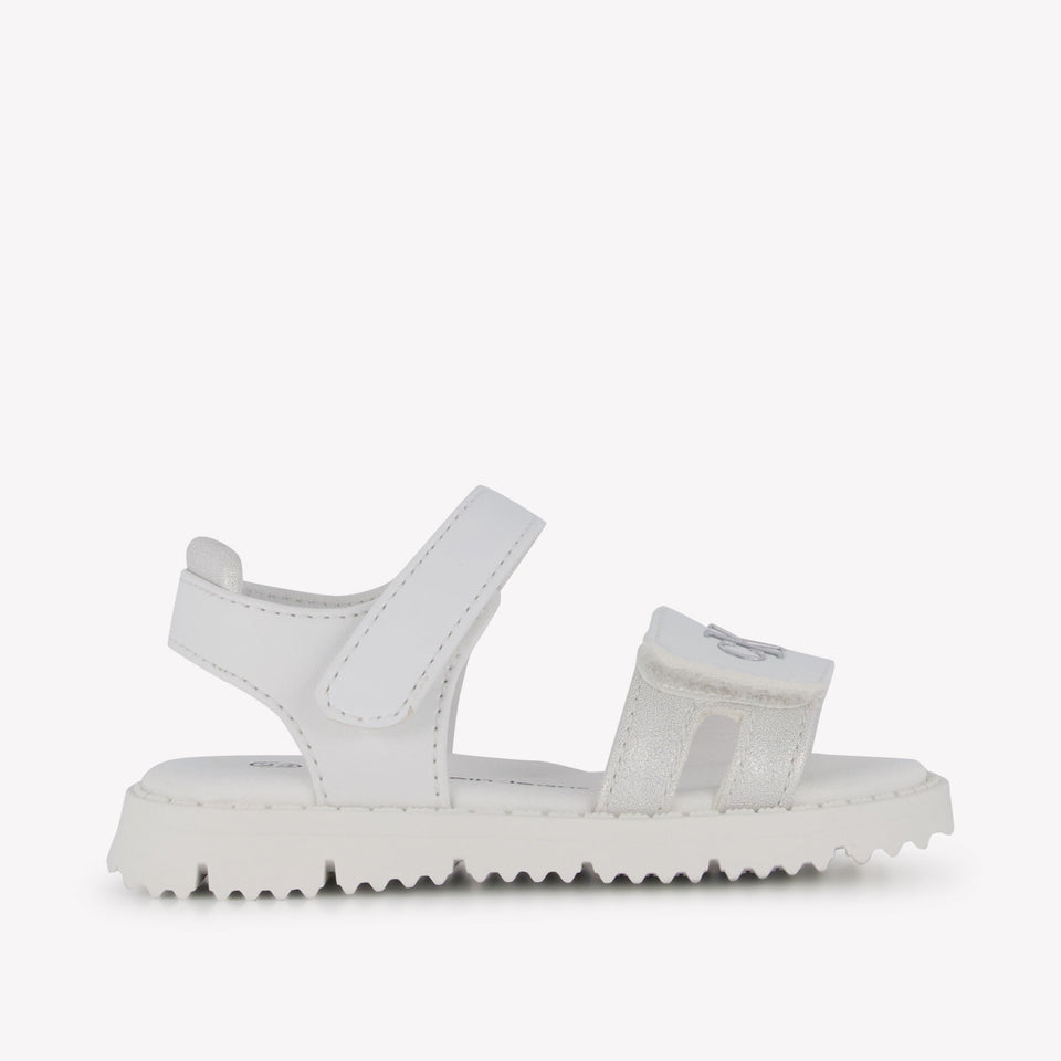 Calvin Klein Girls Sandals In White