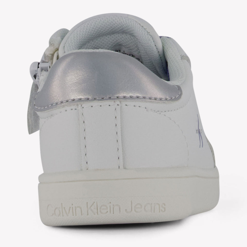 Calvin Klein Meisjes Sneakers In Wit