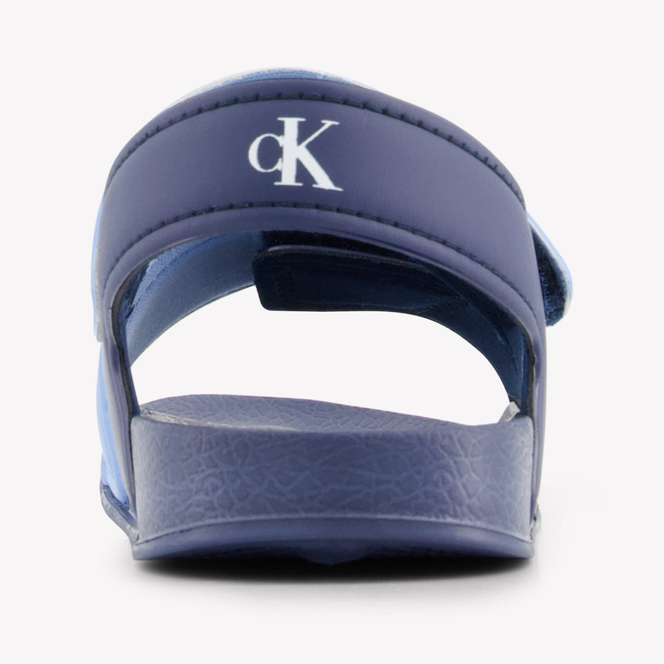 Calvin Klein Boys Sandals In Blue