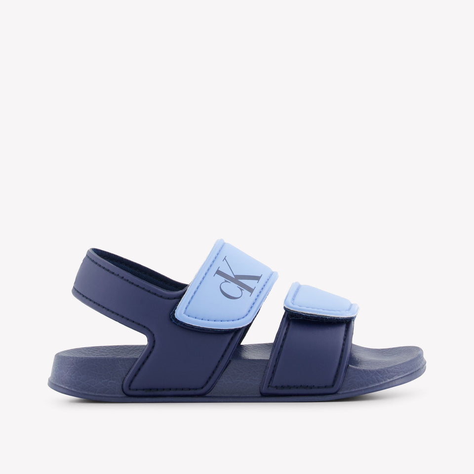 Calvin Klein Jongens Sandalen In Blauw