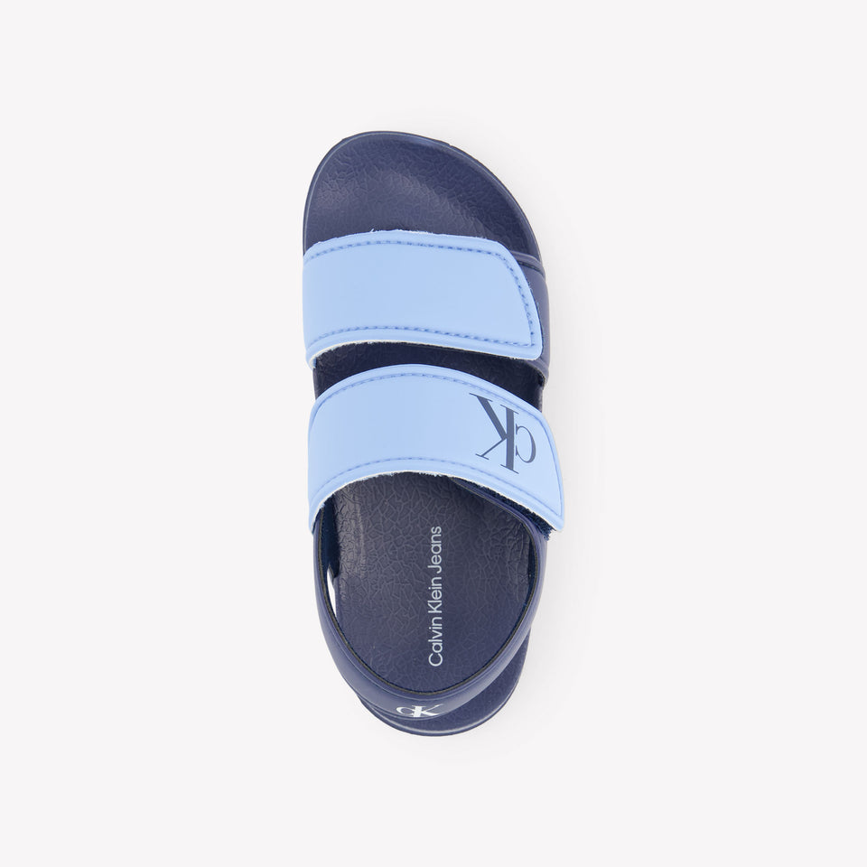 Calvin Klein Boys Sandals In Blue