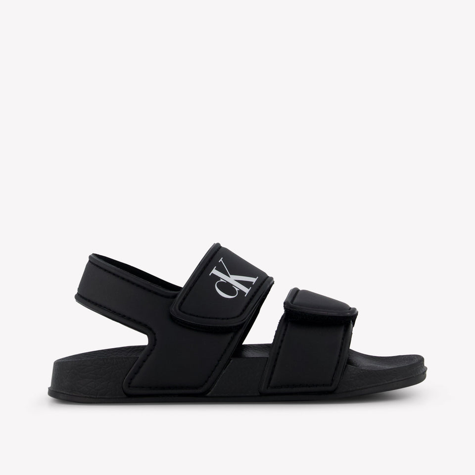 Calvin Klein Jongens Sandalen In Zwart