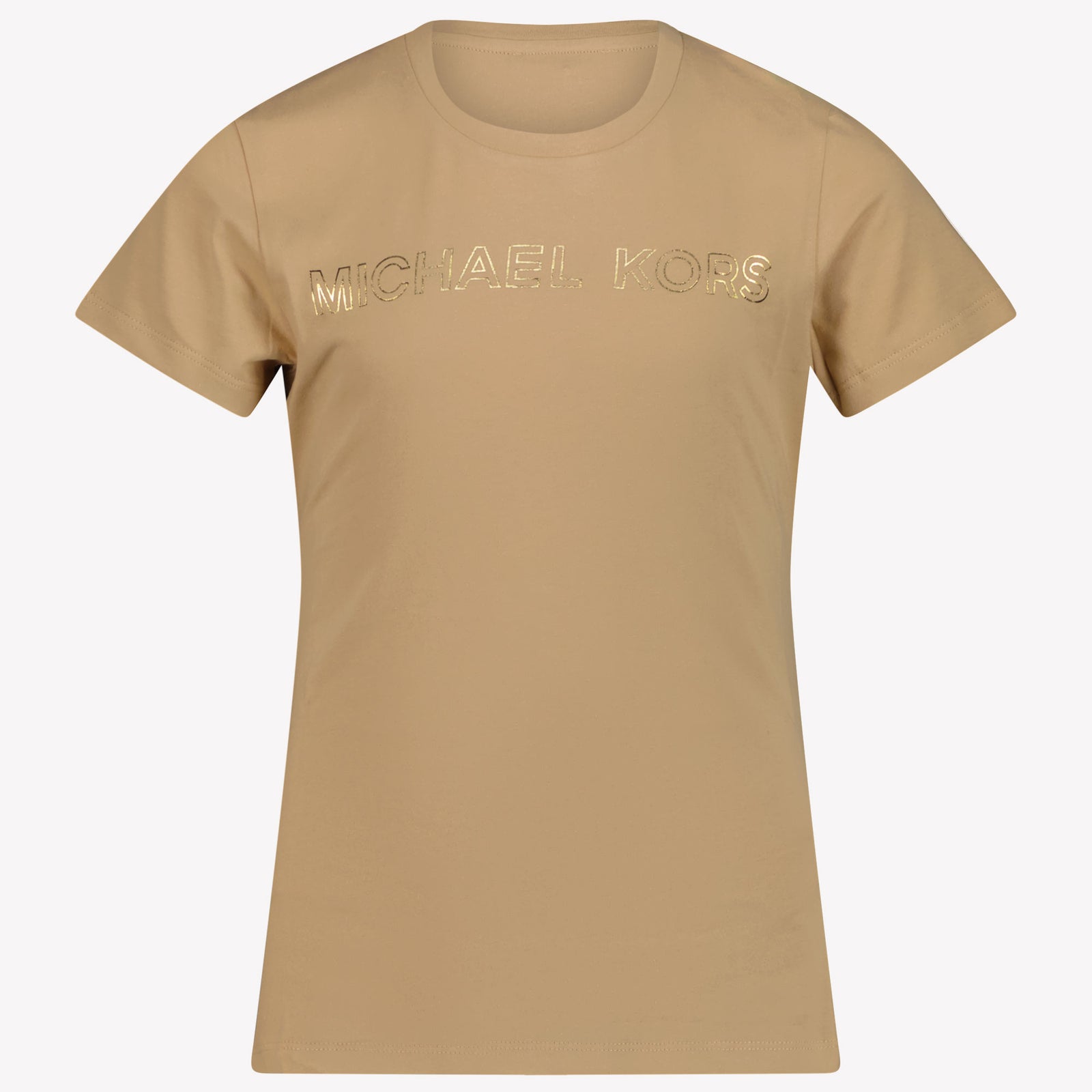 Michael Kors Kids Girls in T-Shirt Camel