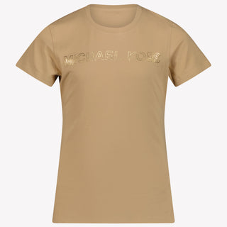 Michael Kors Kids Girls in T-Shirt Camel