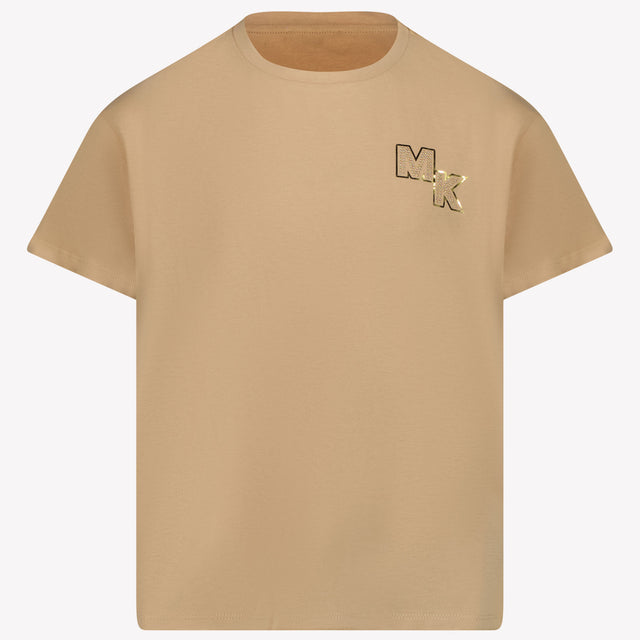 Michael Kors Kids Girls in T-Shirt Camel