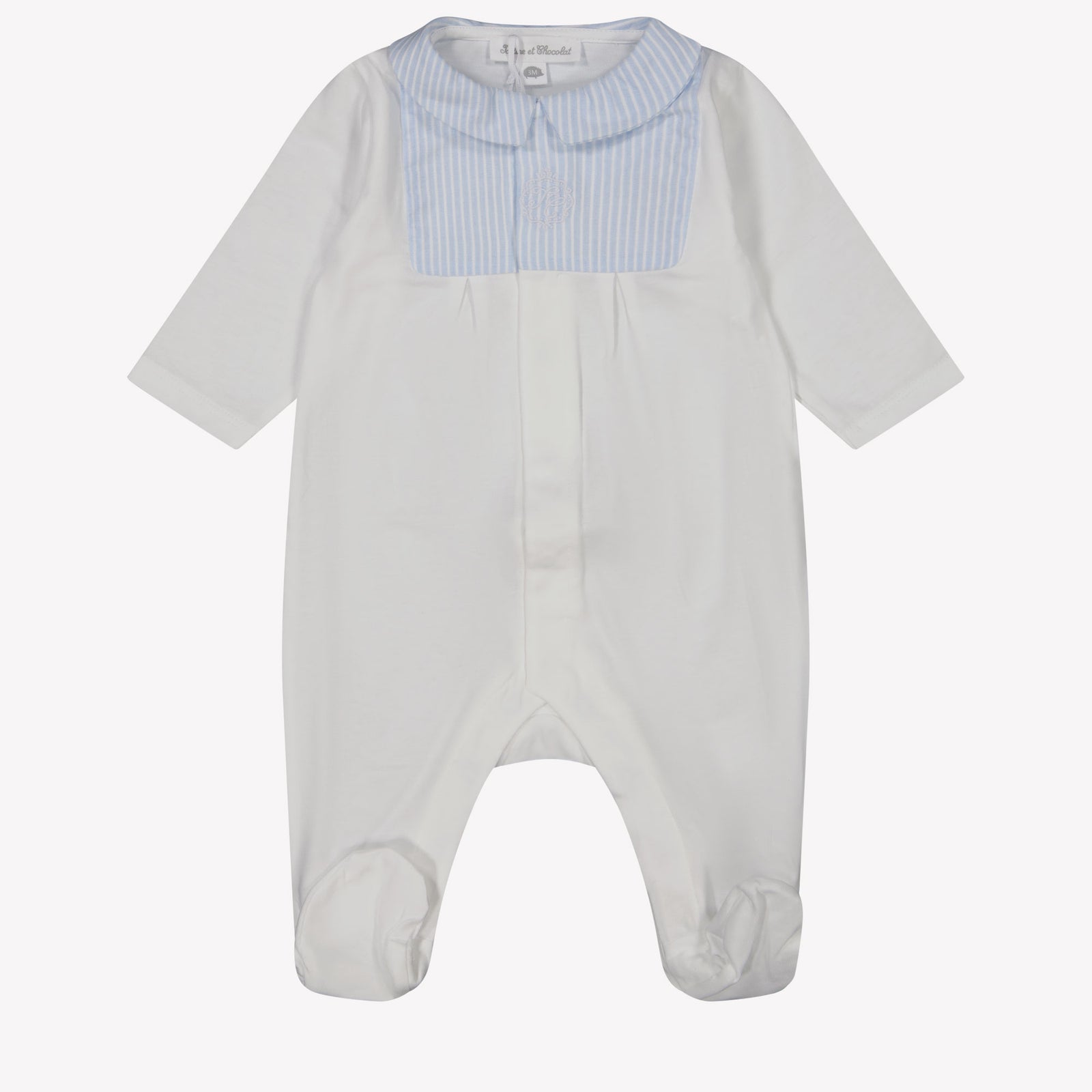 Tartine et chocolat Baby Boys Playsuit in White