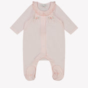 Tartine et chocolat Baby Girls Playsuit in Light Pink