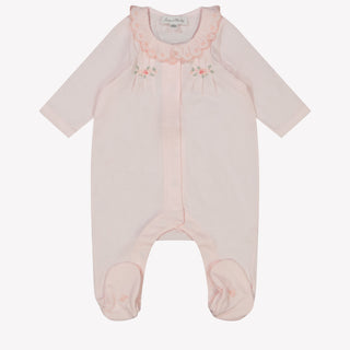 Tartine et chocolat Baby Girls Playsuit in Light Pink