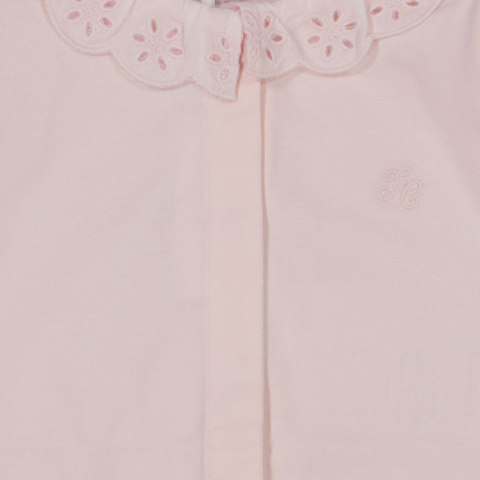 Tartine et chocolat Baby Girls bodwell in Light Pink