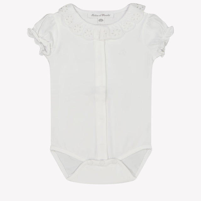 Tartine et chocolat Baby Girls bodwell in White