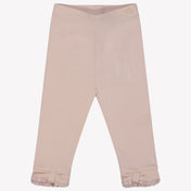 Tartine et chocolat Baby Girls Leggings in Light Pink