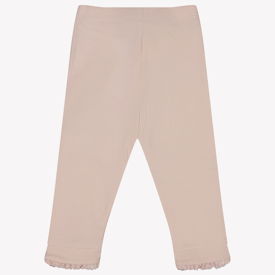 Tartine et chocolat Baby Girls Leggings in Light Pink