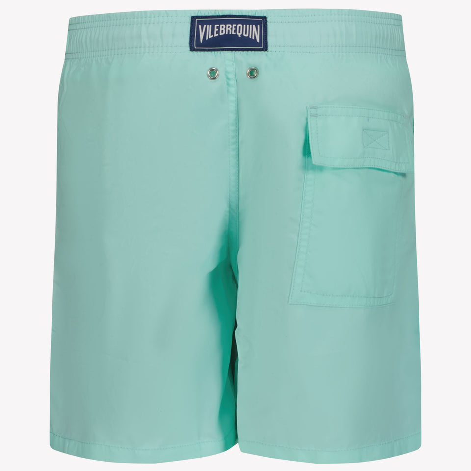 Vilebrequin Jack Kids Boys Swimwear In Mint