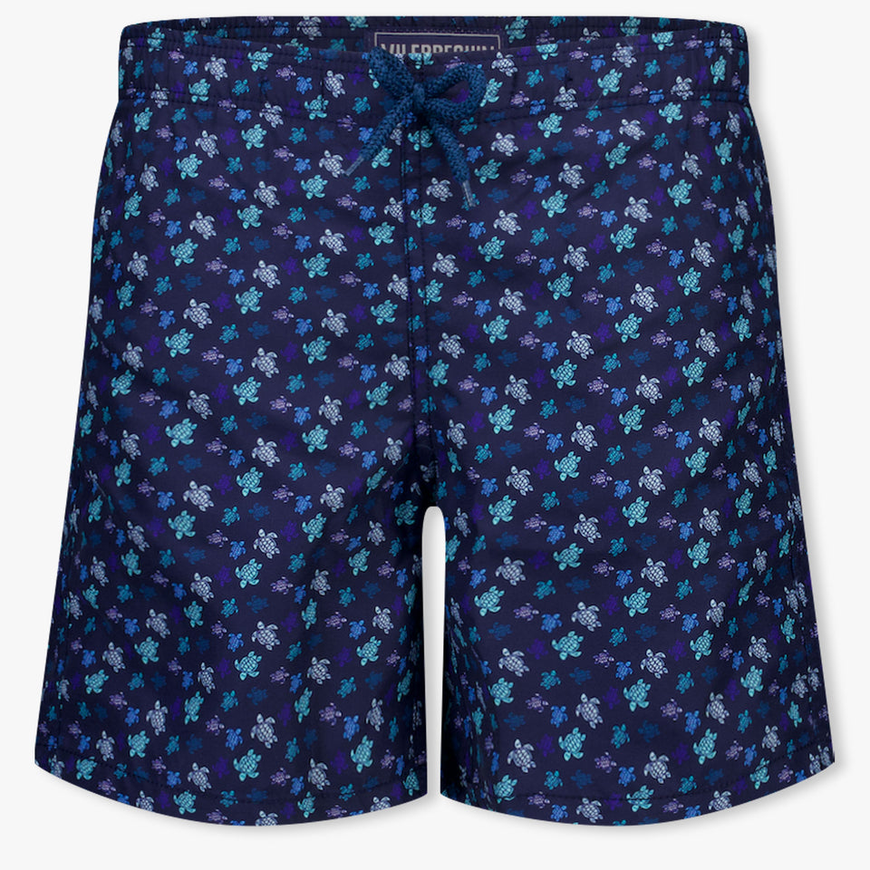 Vilebrequ Jim Kids Boys Swimwear  Navy