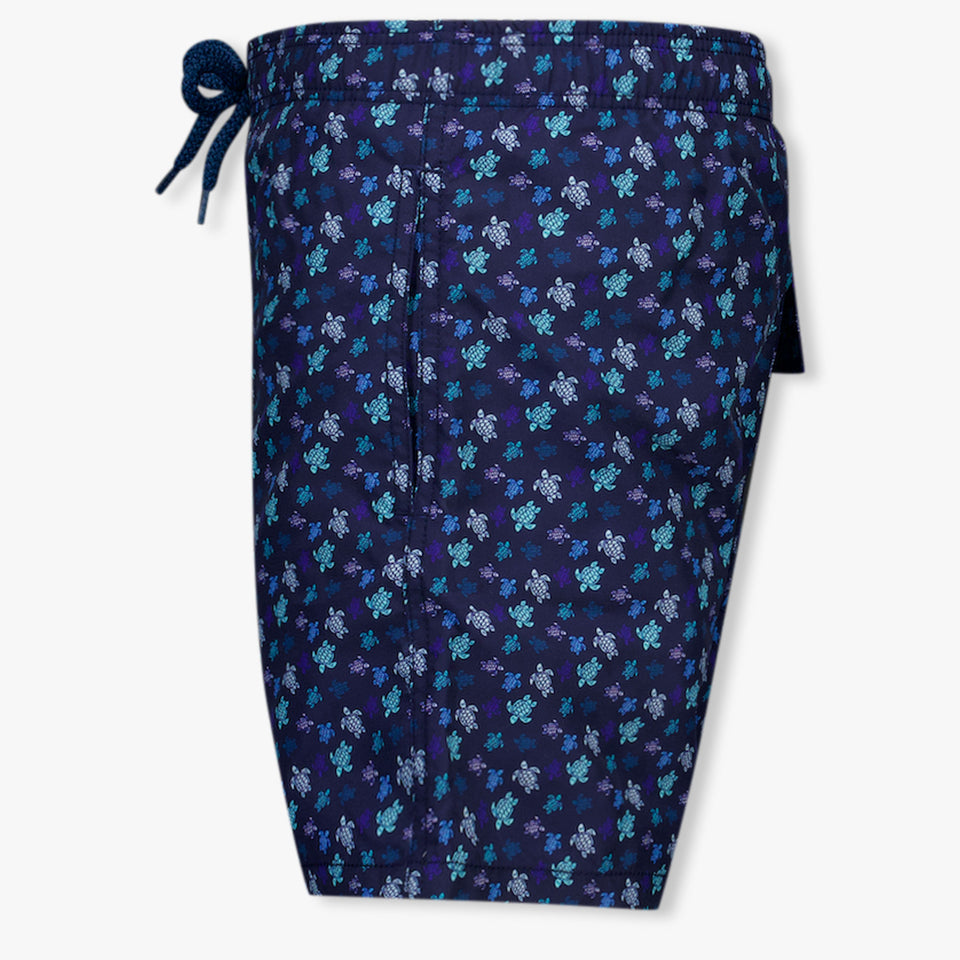 Vilebrequ Jim Kids Boys Swimwear  Navy