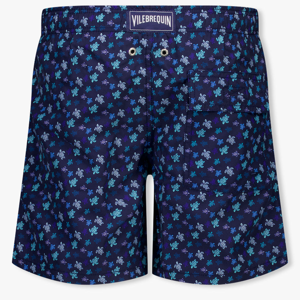 Vilebrequ Jim Kids Boys Swimwear  Navy