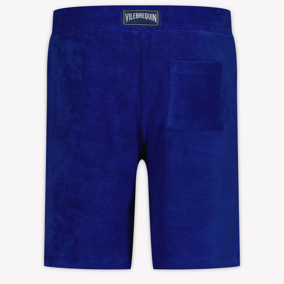 Vilebrequin GOH Kinder Jongens Shorts In Cobalt Blauw