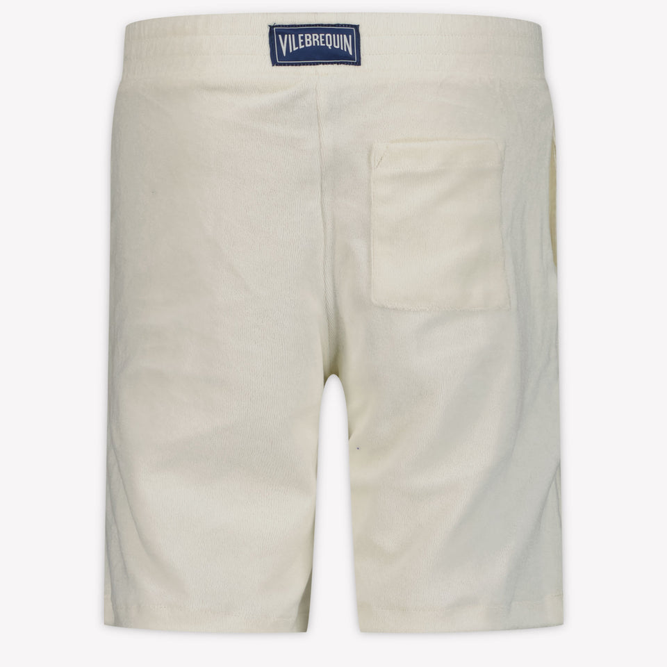 Vilebrequin GOH Kinder Jongens Shorts In Off White