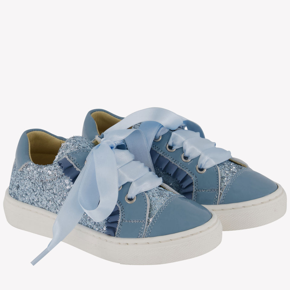 Andanines Girls Sneakers in Light Blue