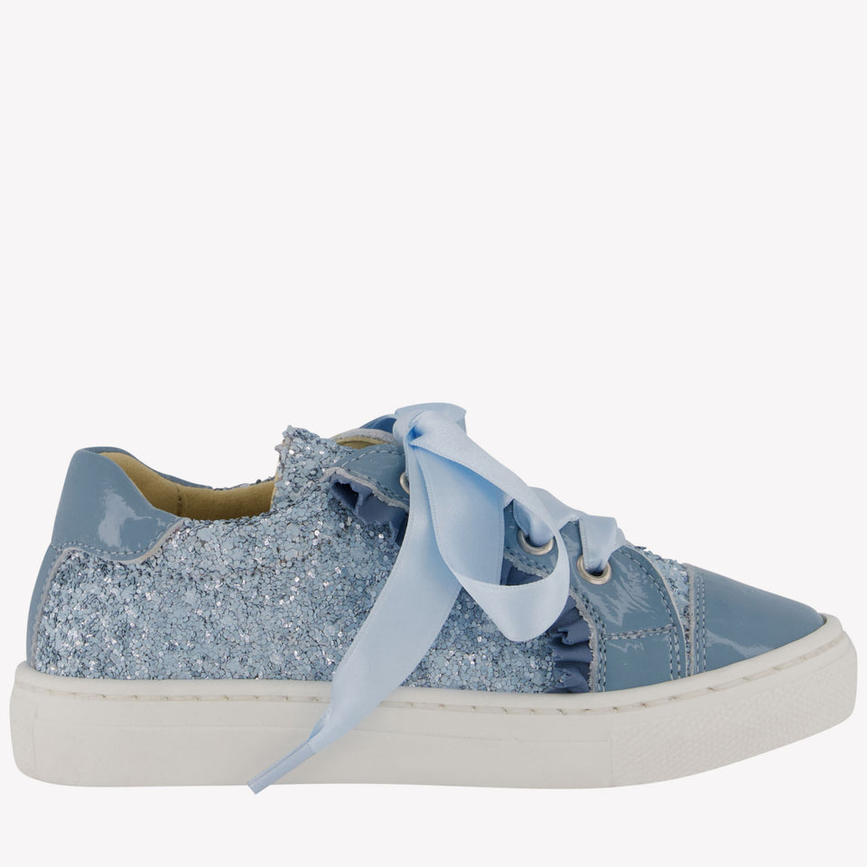 Andanines Girls Sneakers in Light Blue