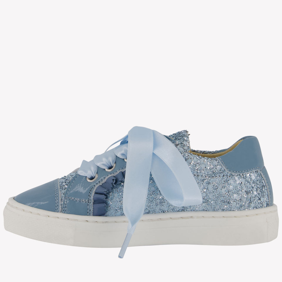 Andanines Girls Sneakers in Light Blue