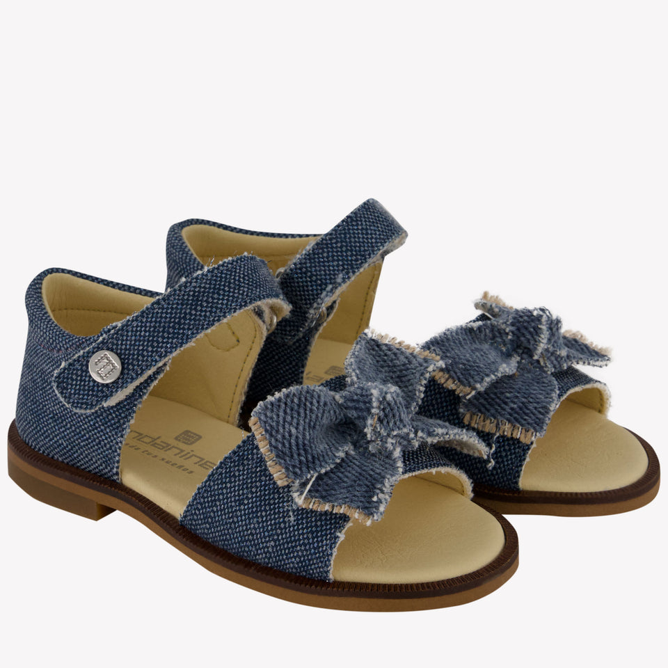 Andanines Girls Sandals In Blue