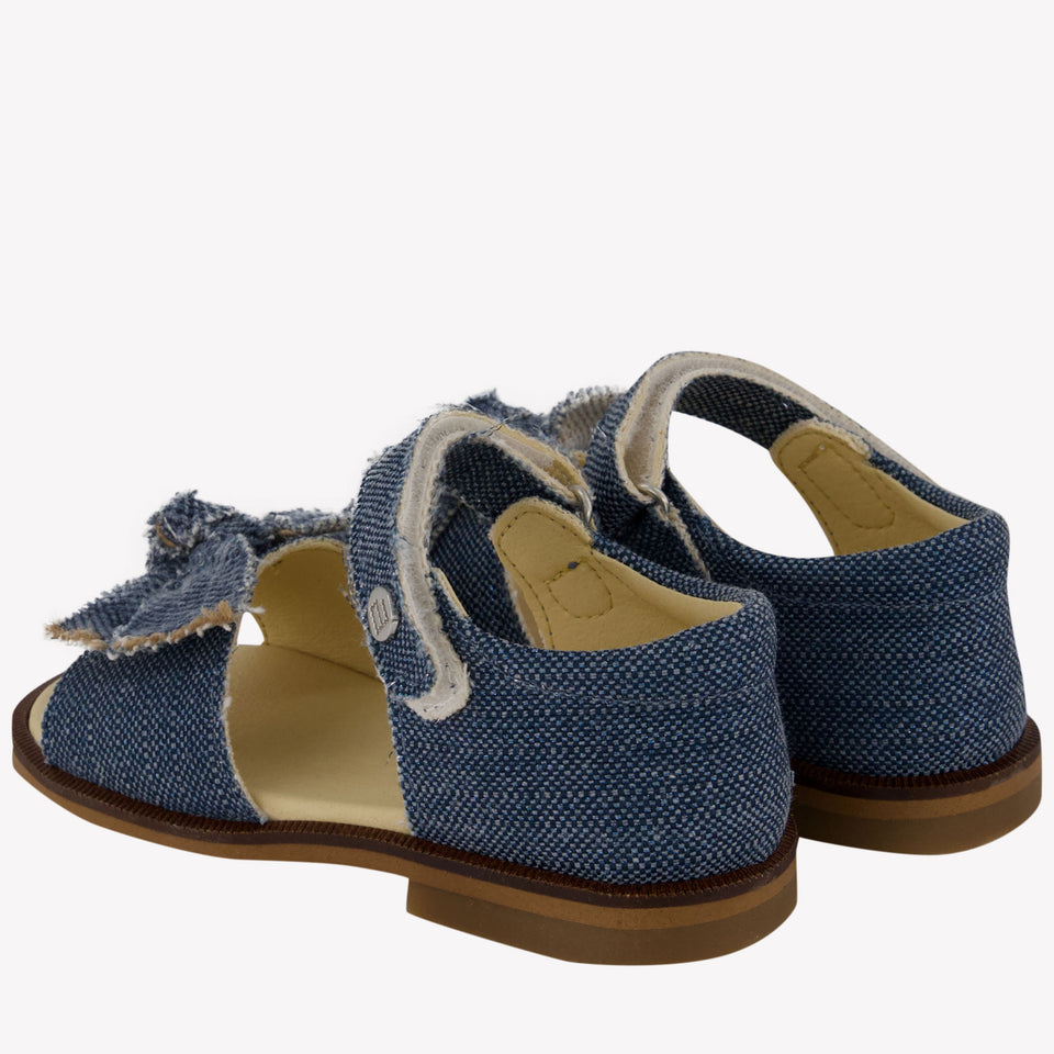 Andanines Girls Sandals In Blue