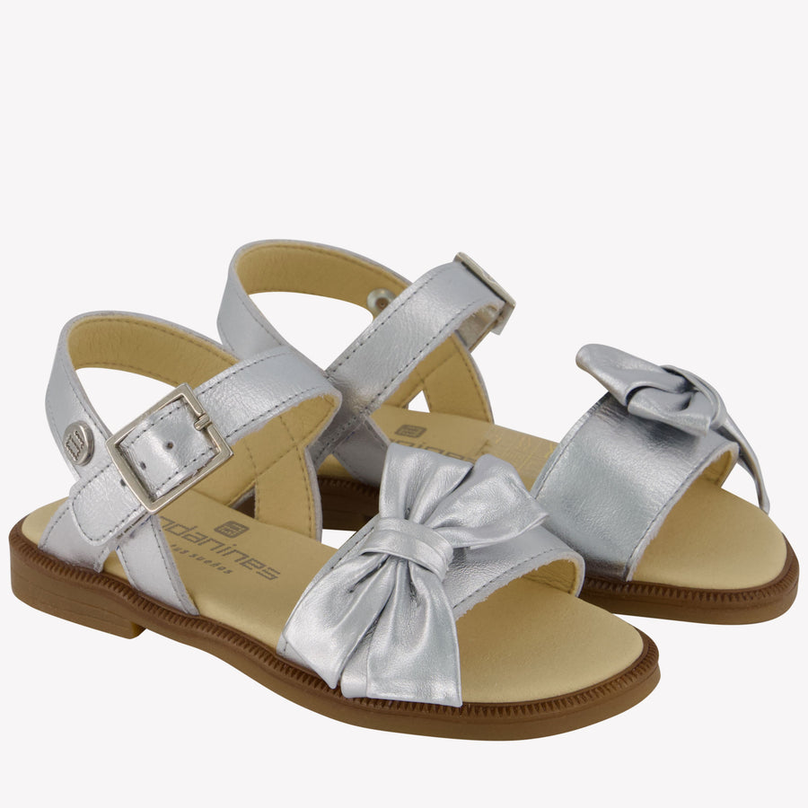Andanes Girls Sandals  Silver