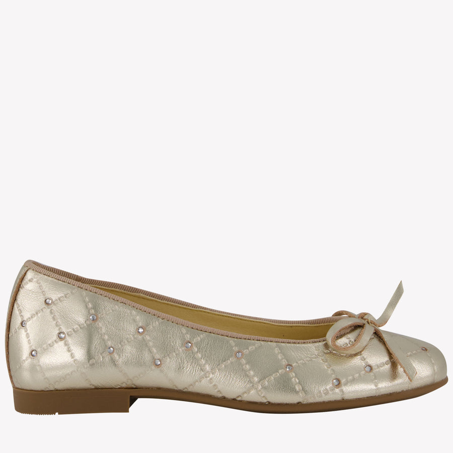 Andanines Girls Shoes in Gold