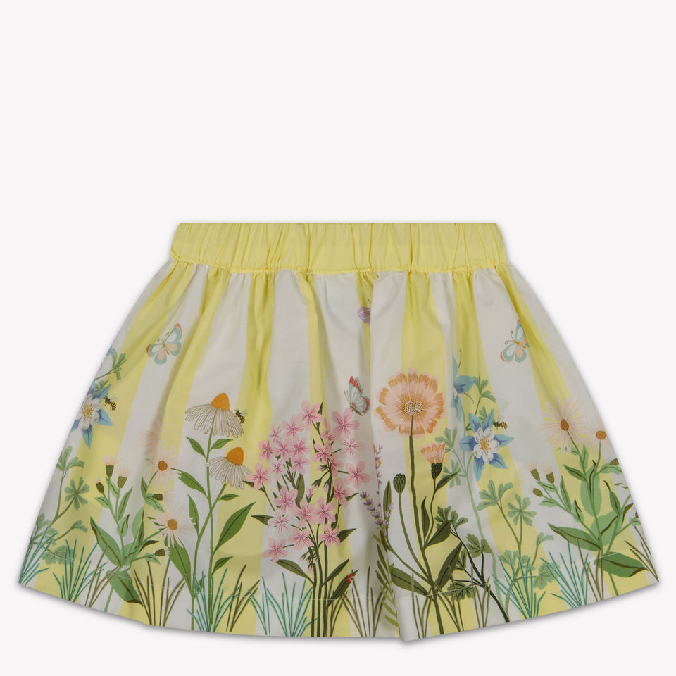 Fendi Baby Girls Skirt in Yellow