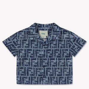 Fendi Baby Boys Blouse  Blue
