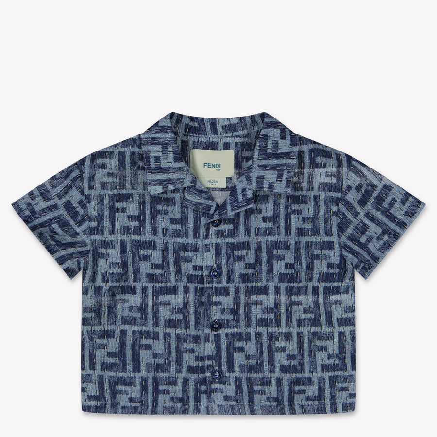 Fendi Baby Boys Blouse  Blue
