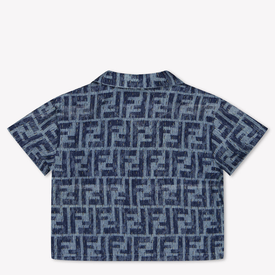 Fendi Baby Boys Blouse  Blue