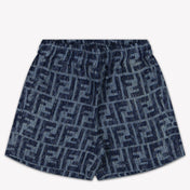 Fendi Baby Jongens Shorts In Blauw