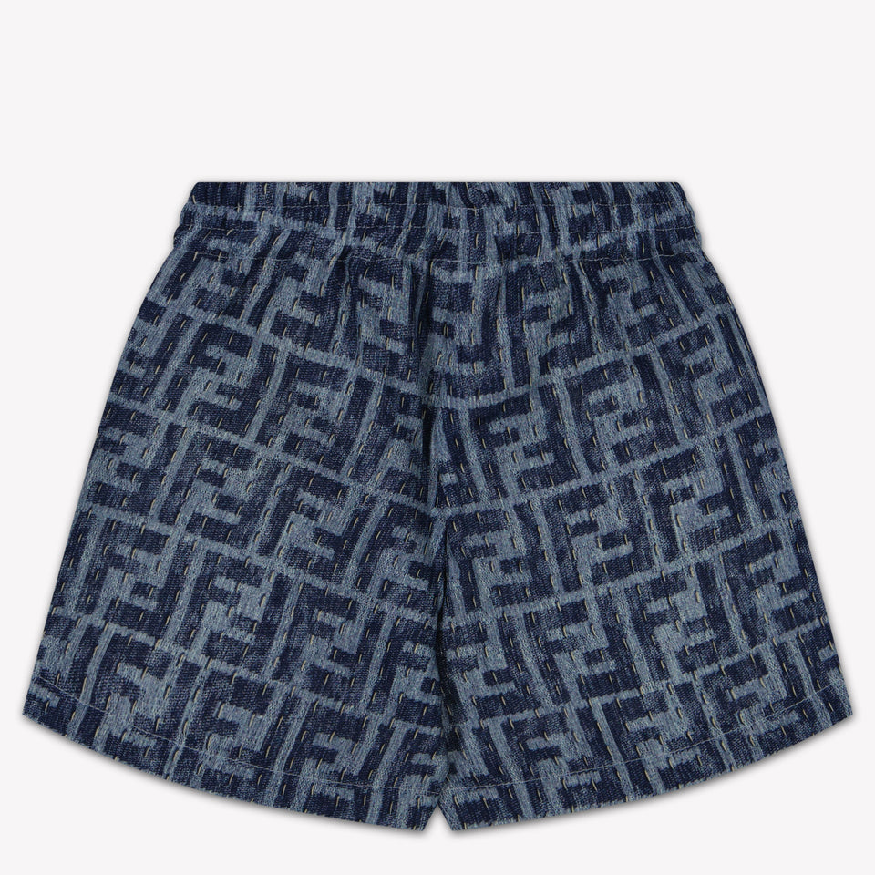 Fendi Baby Boys Shorts In Blue