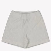 Fendi Baby Unisex Shorts In Wit