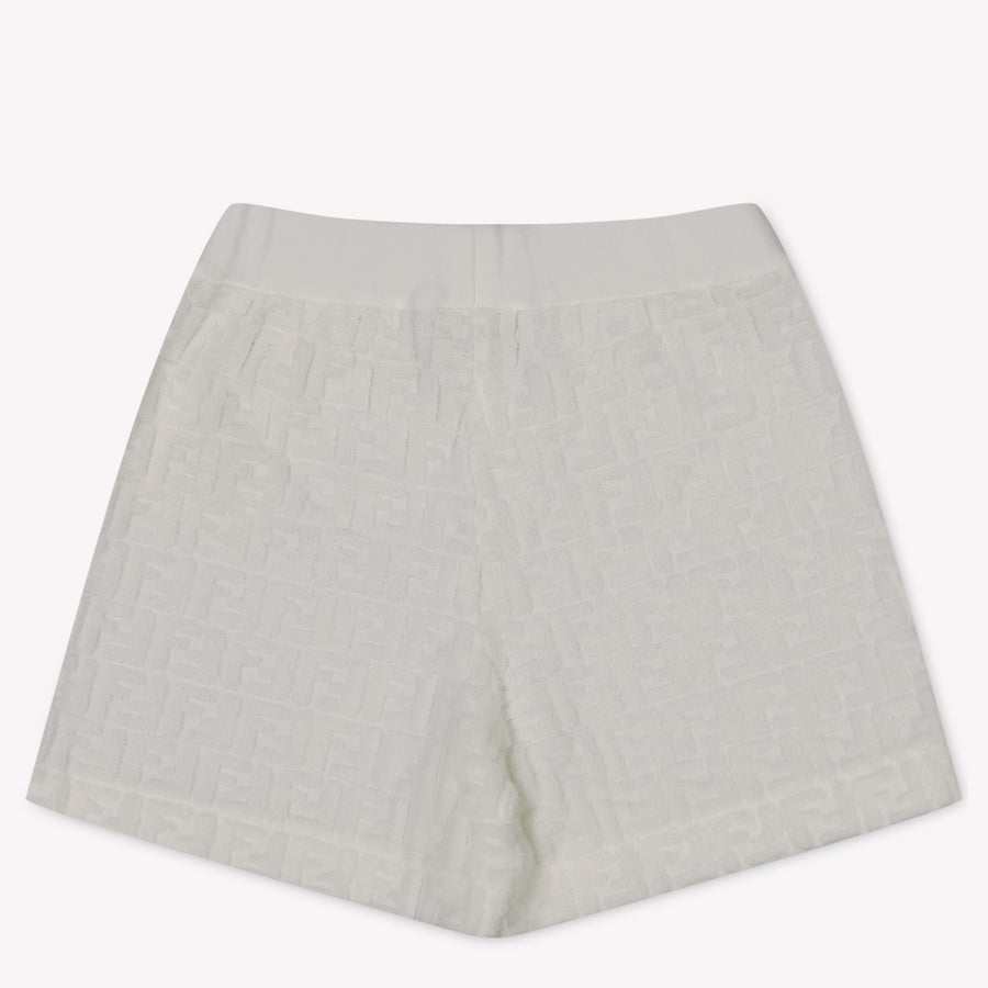 Fendi Baby Unisex Shorts  White