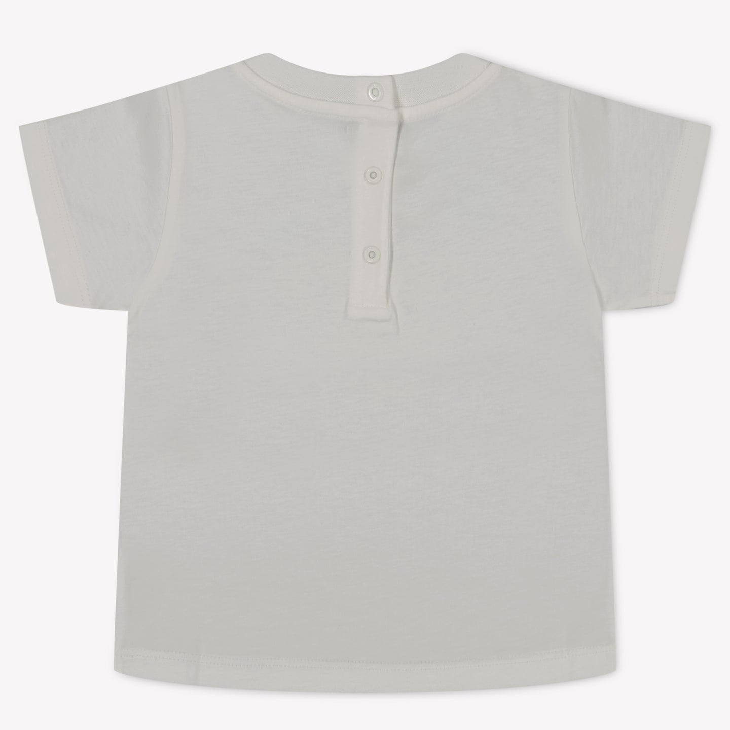 Fendi Baby Meisjes T-Shirt In Wit