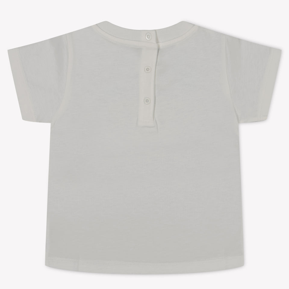 Fendi Baby Girls T-Shirt in White